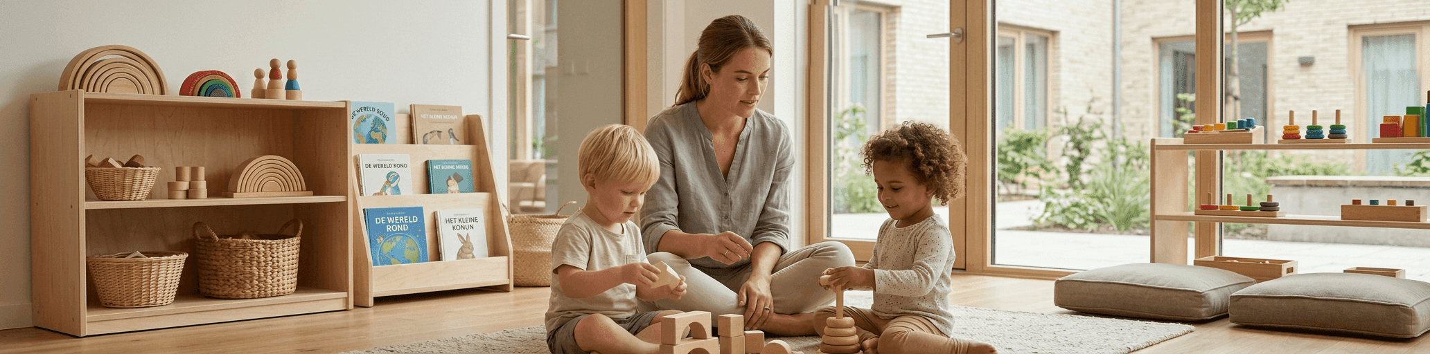 Pedagogisch medewerker in de kinderopvang